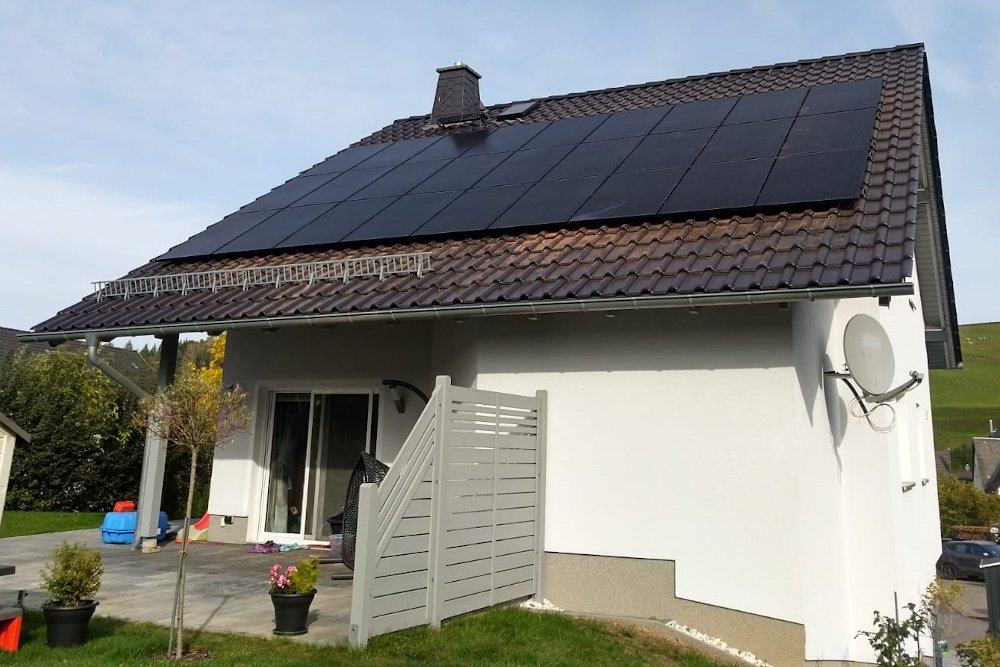 Photovoltaik-Anlage 8,64 kWp in Mülsen St. Niclas mit Batteriespeicher